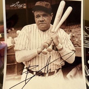 ⚾️ Babe Ruth digital signature signed (reprints) ✍🏼